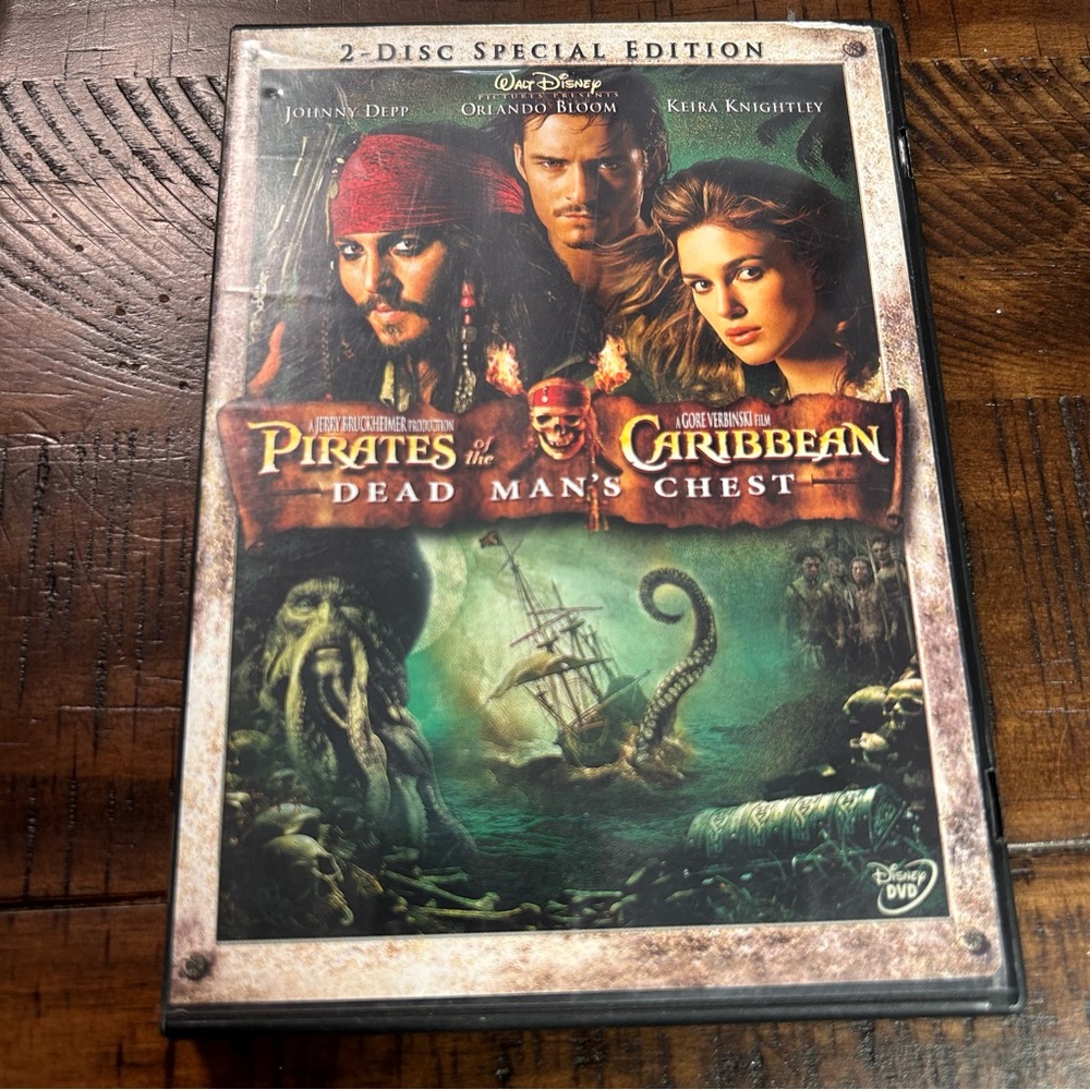 Disney's Pirates‎ Adventure DVD - Green and Brown